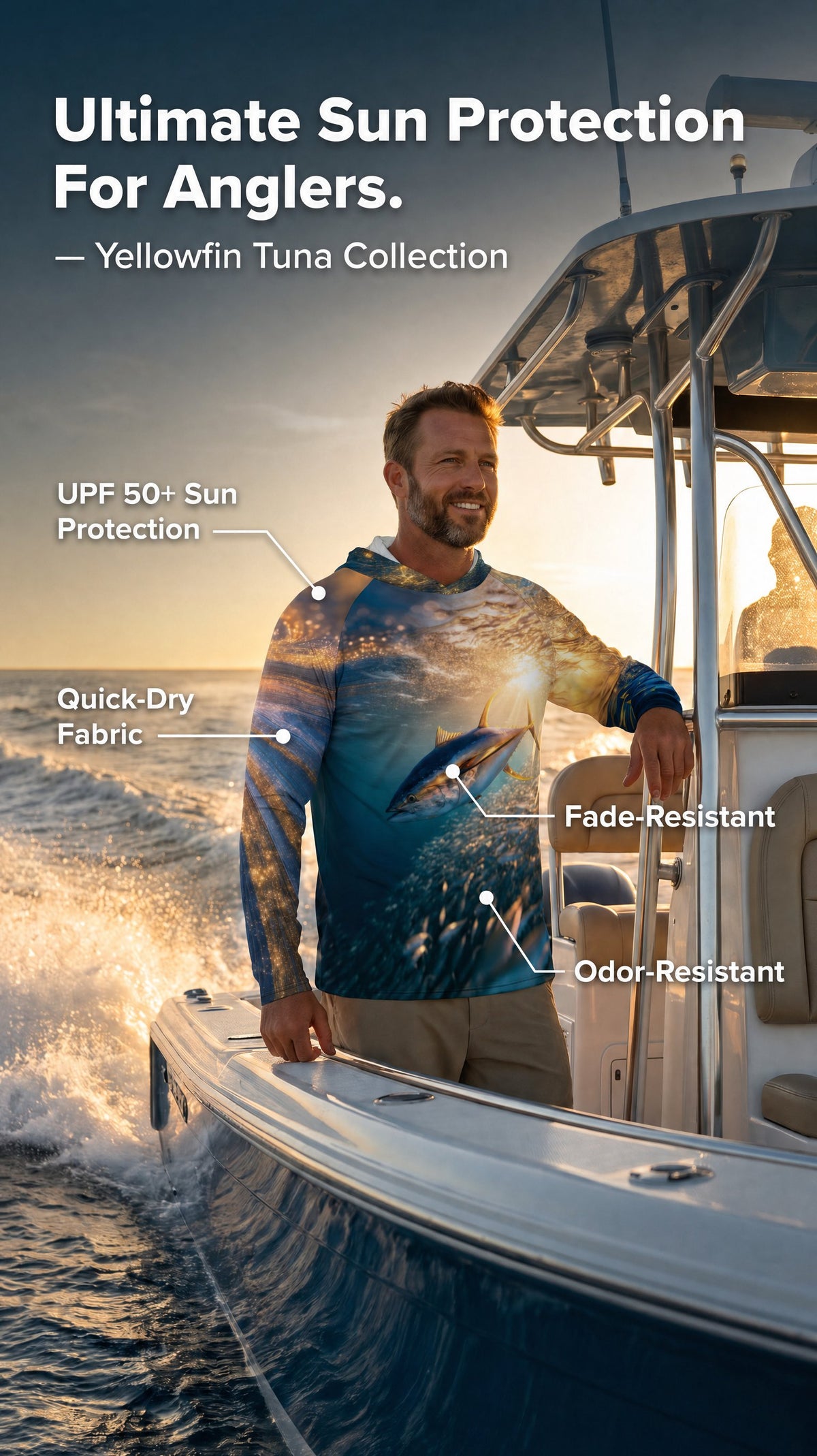 SAKARU Yellowfin Tuna Hoodie
