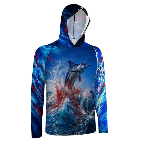SAKARU Blue Marlin Hoodie