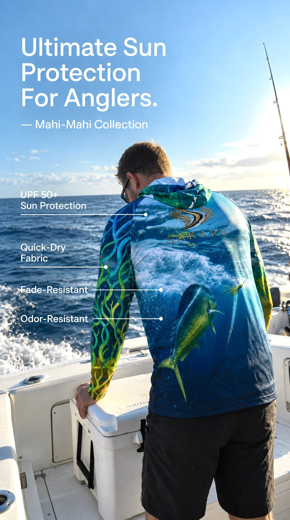 SAKARU Mahi-Mahi Hoodie