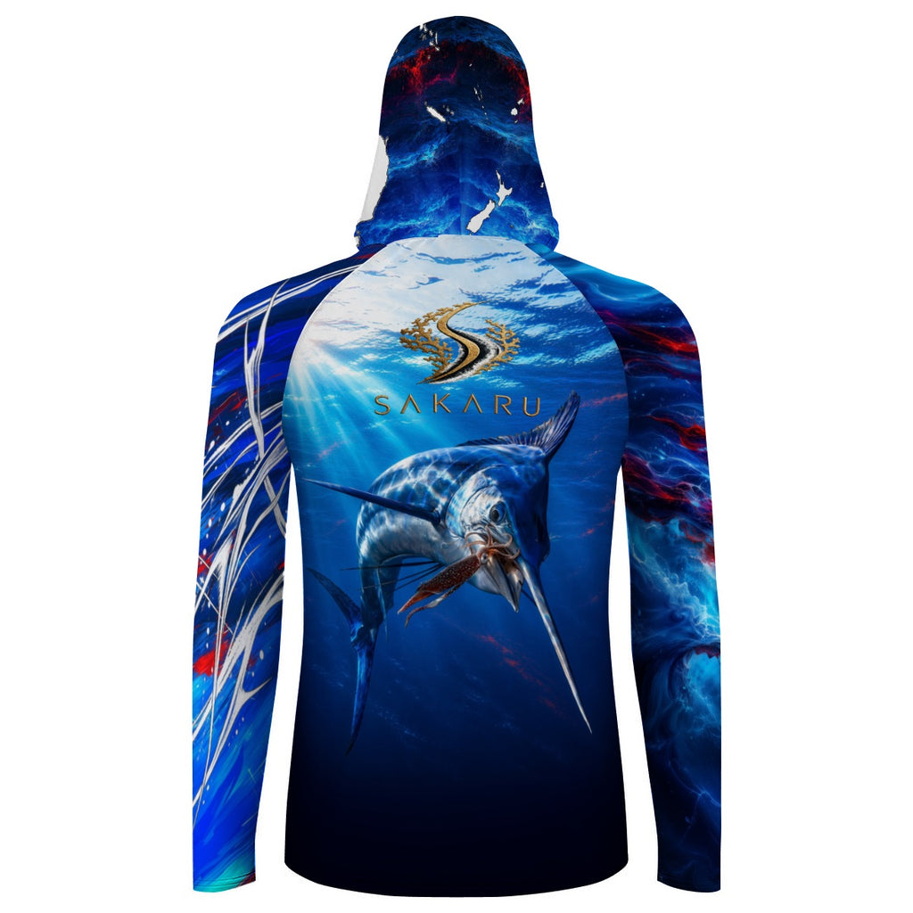 SAKARU Blue Marlin Hoodie